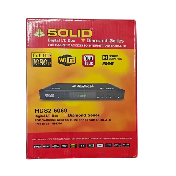 SOLID HDS2-6069 DIGITAL I.T Set-Top BOX